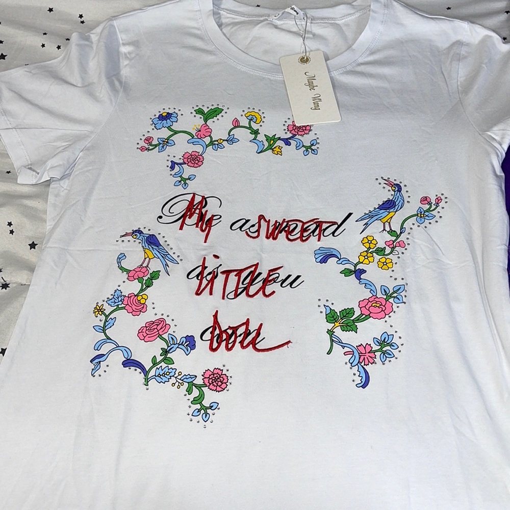 Maybe wang white T shirt